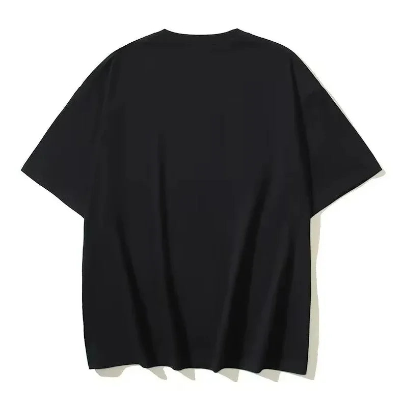Chainsaw Man T-Shirt Anime CSM Denji Power Makima Black Shirt Soft Tee All Sizes Clothing T-shirt for Men's and Women's Cotton