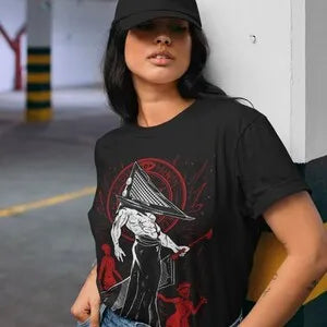 Pyramid Head Silent Hill T-Shirt – Premium Unisex Horror Tee