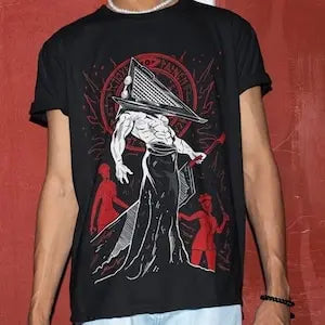 Pyramid Head Silent Hill T-Shirt – Premium Unisex Horror Tee