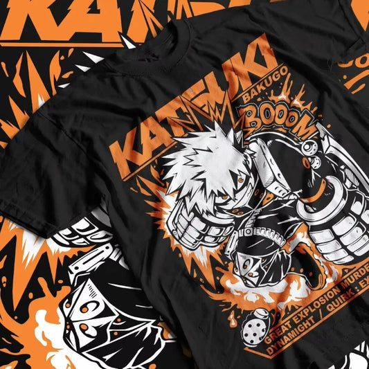 Bakugo Katsuki T-Shirt – My Hero Academia Anime Graphic Tee