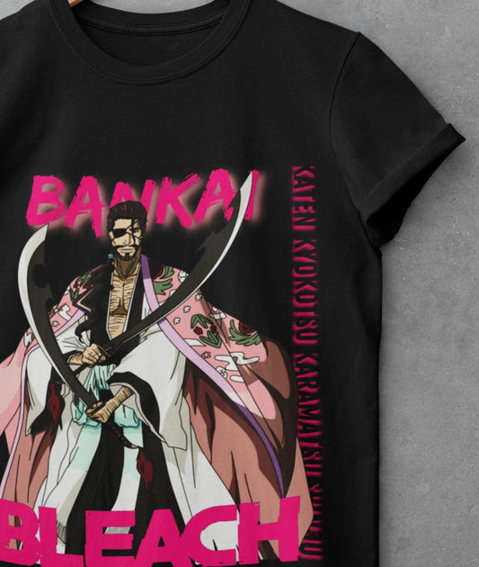 Bleach Anime T-Shirt – Kyoraku, Yhwach, Ichigo & Rukia Tee